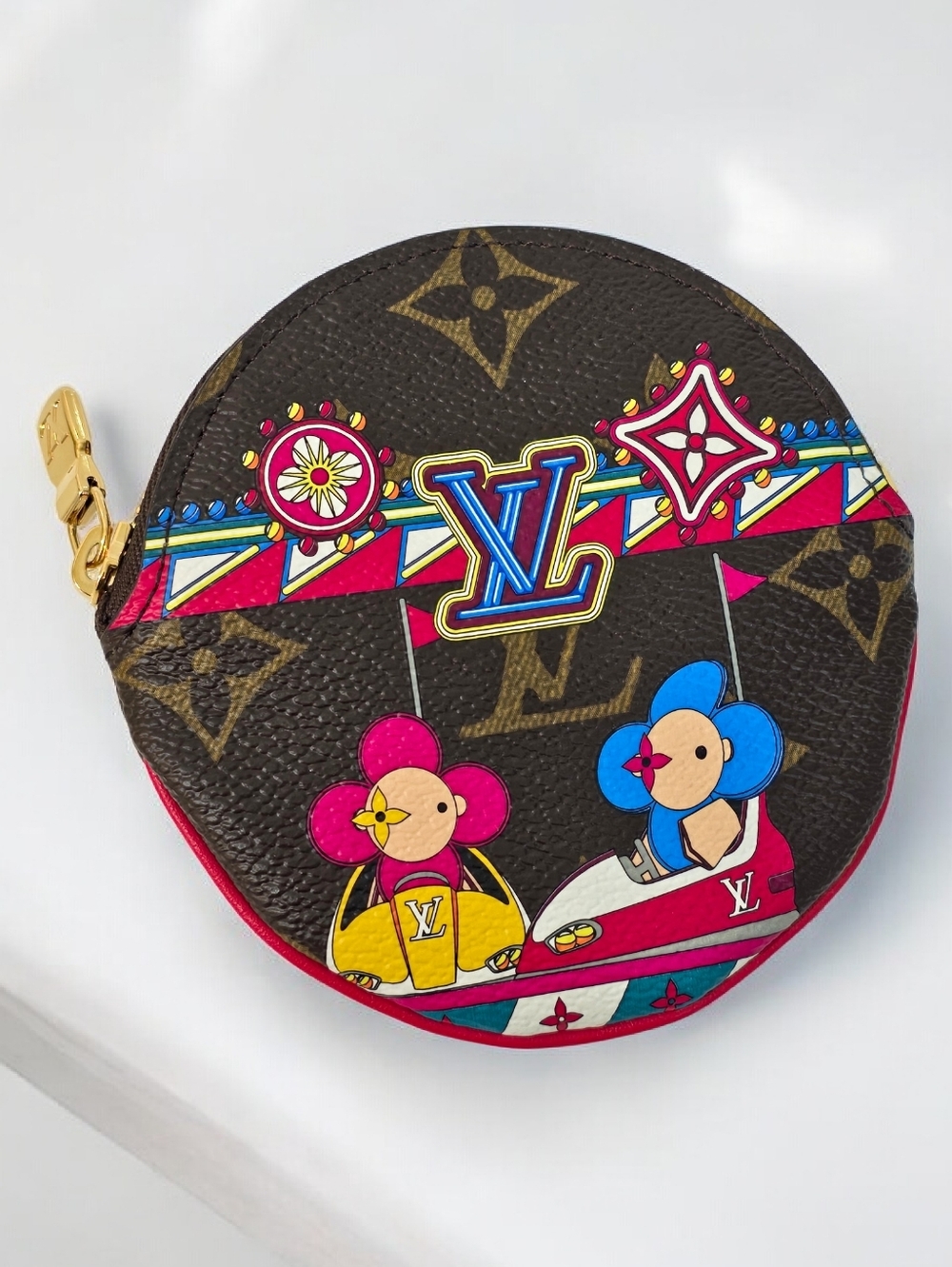 ✨️Brand New Authentic Louis Vuitton Round Vivienne Coin Purse M69749